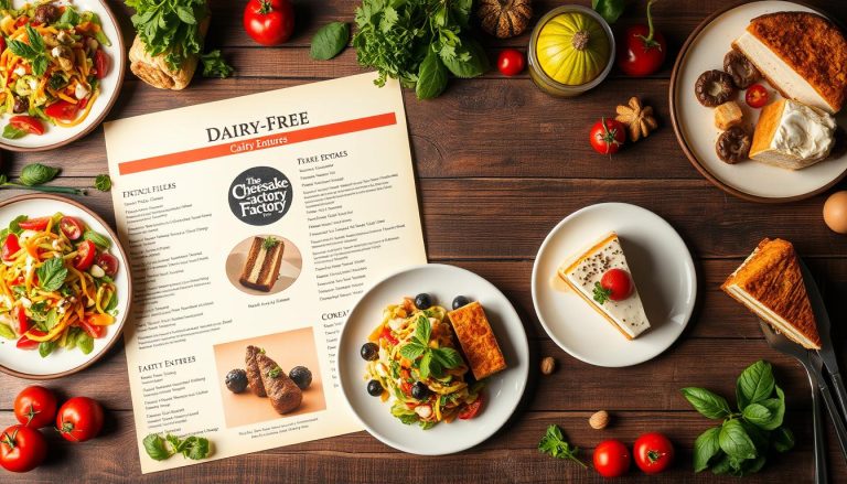 cheesecake factory dairy free menu