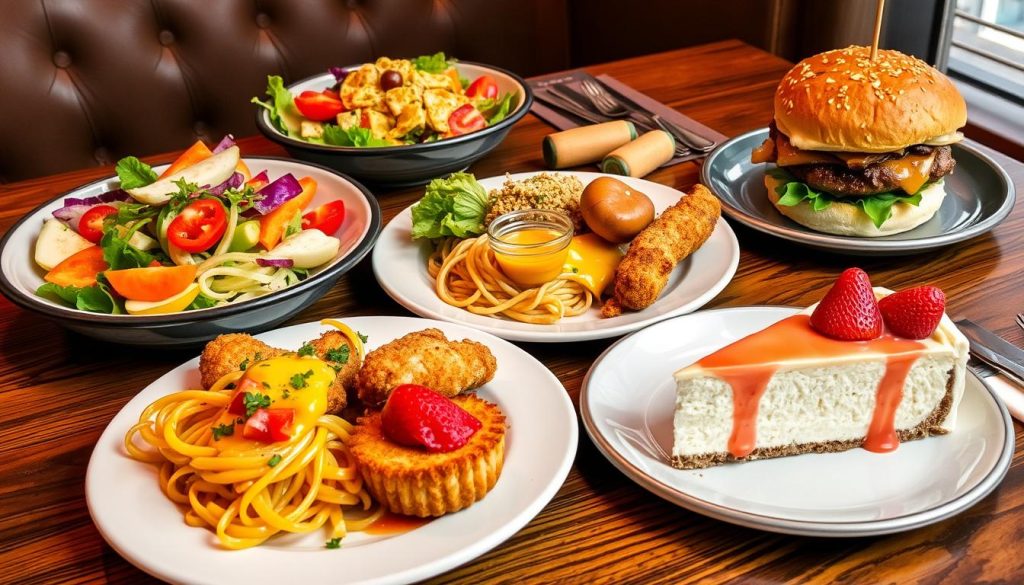 cheesecake factory lunch items