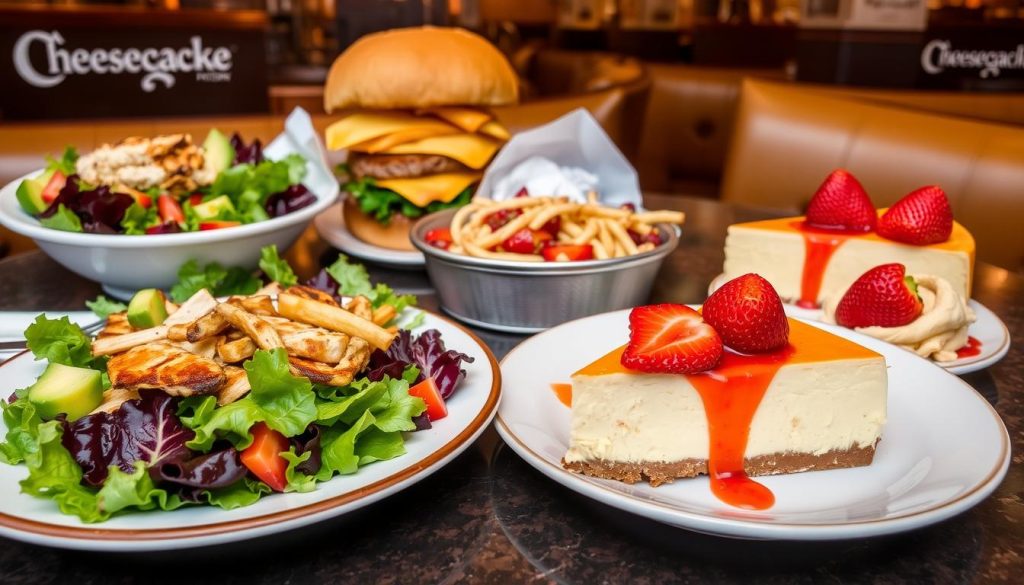 cheesecake factory lunch items