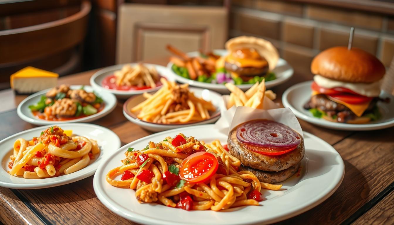 cheesecake factory menu entrees