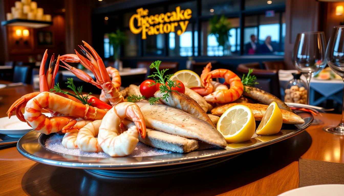 cheesecake factory seafood menu