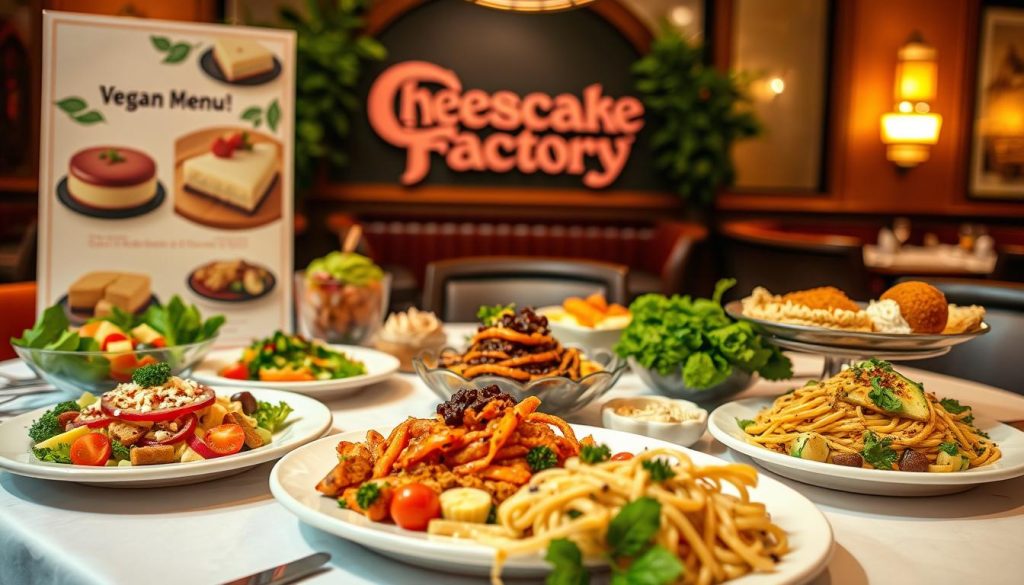 cheesecake factory vegan menu prices