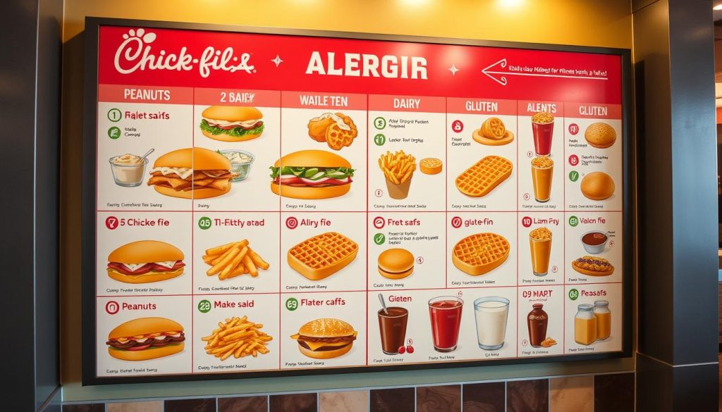 chick fil a allergen list