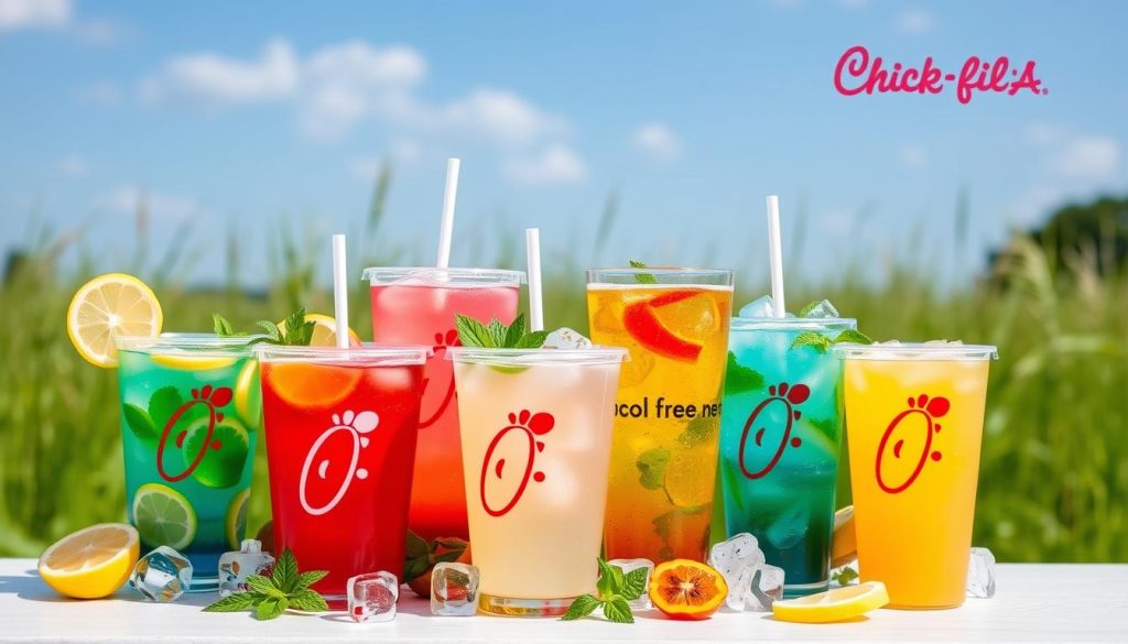 chick fil a cold drinks