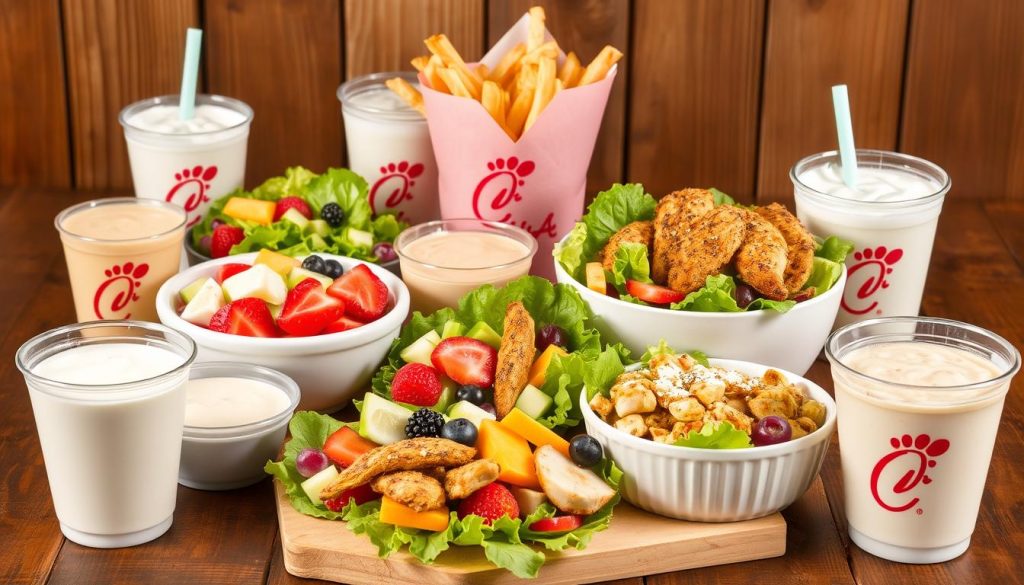 chick fil a dairy free choices