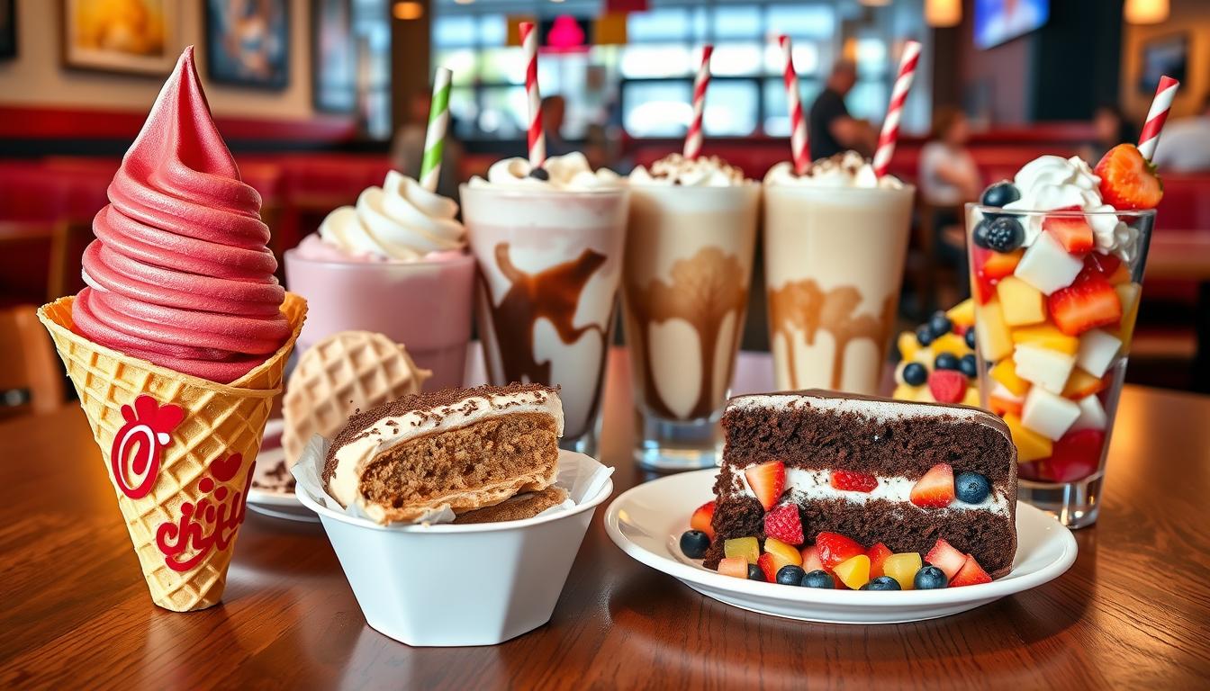 chick fil a dessert menu