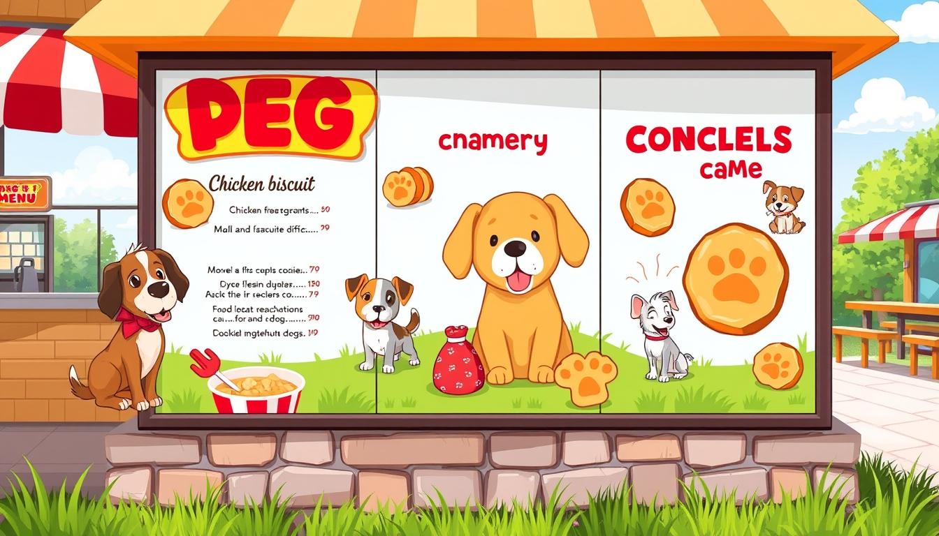 chick fil a dog menu