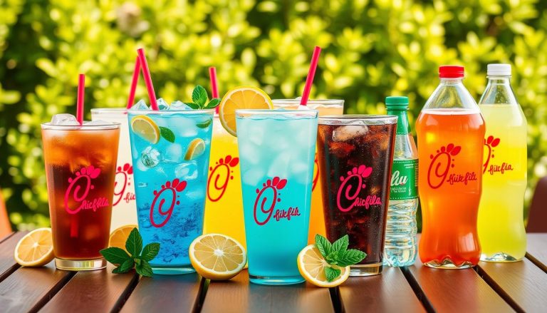 chick fil a drinks menu