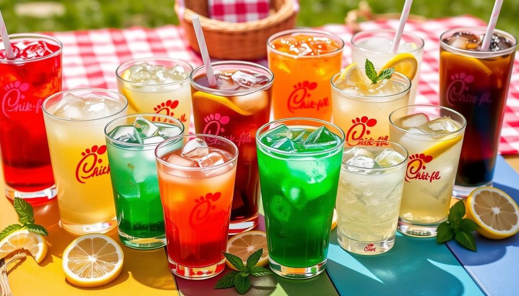 chick fil a drinks nutrition