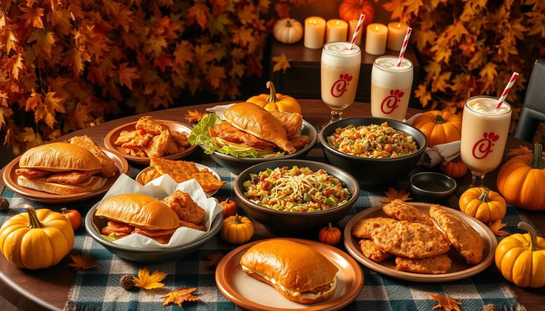 chick fil a fall menu