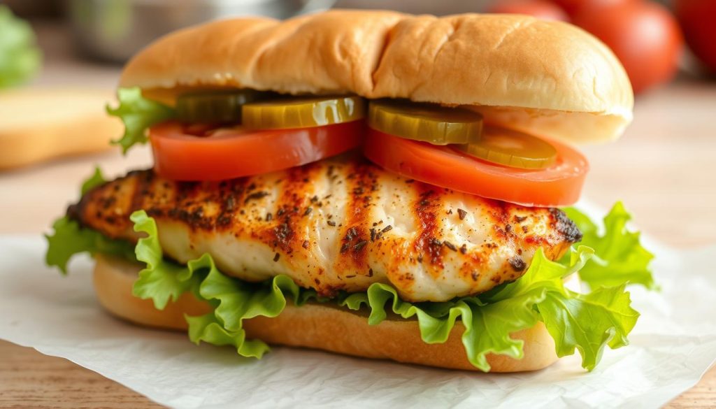 chick fil a grilled chicken sandwich ingredients