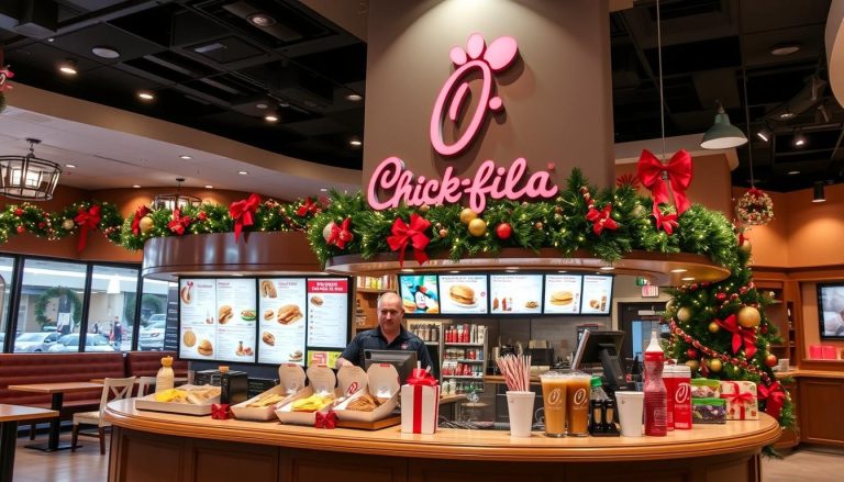 chick fil a holiday menu