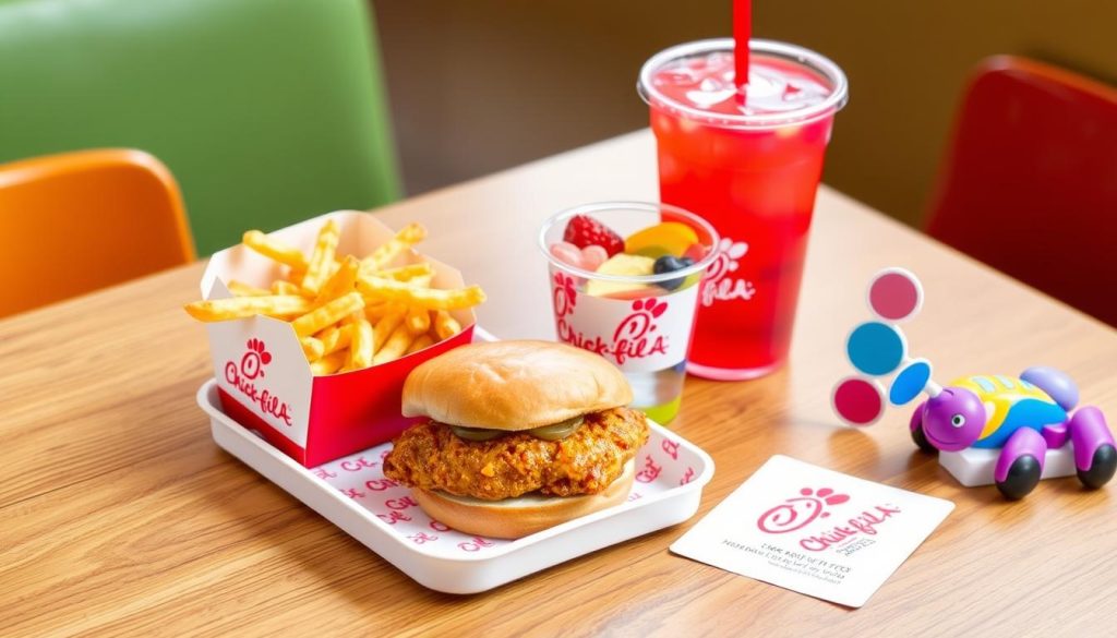 chick fil a kids meal calories