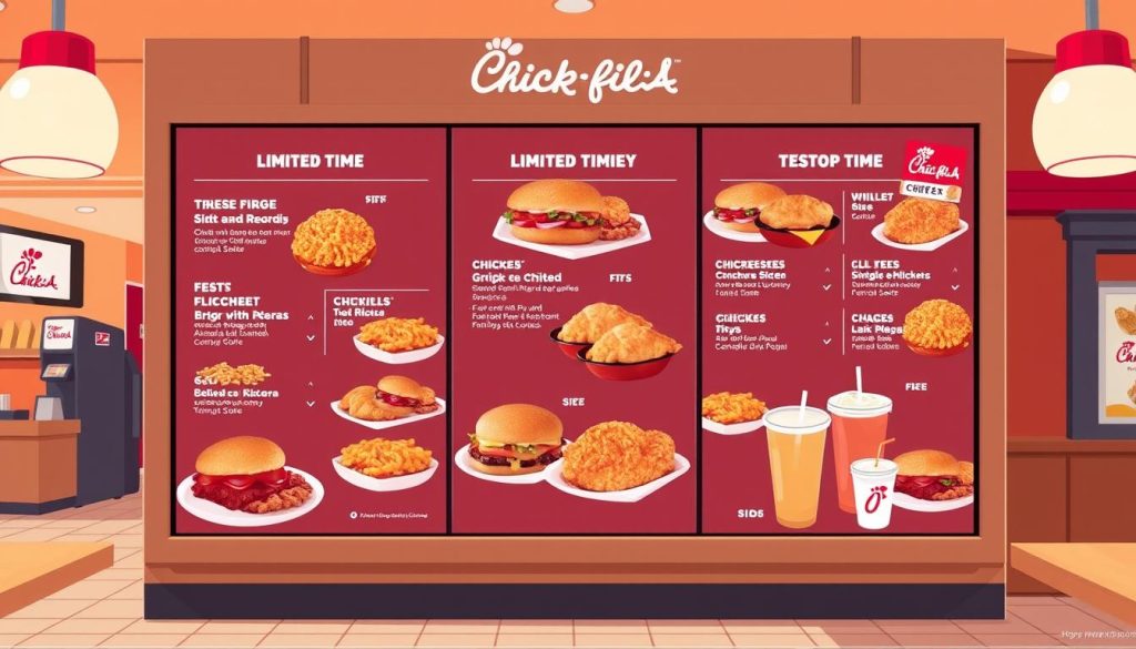 chick fil a limited menu