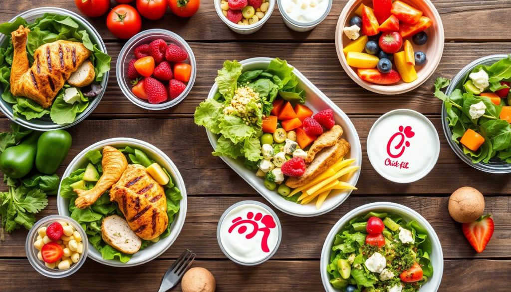 chick-fil-a lunch menu options