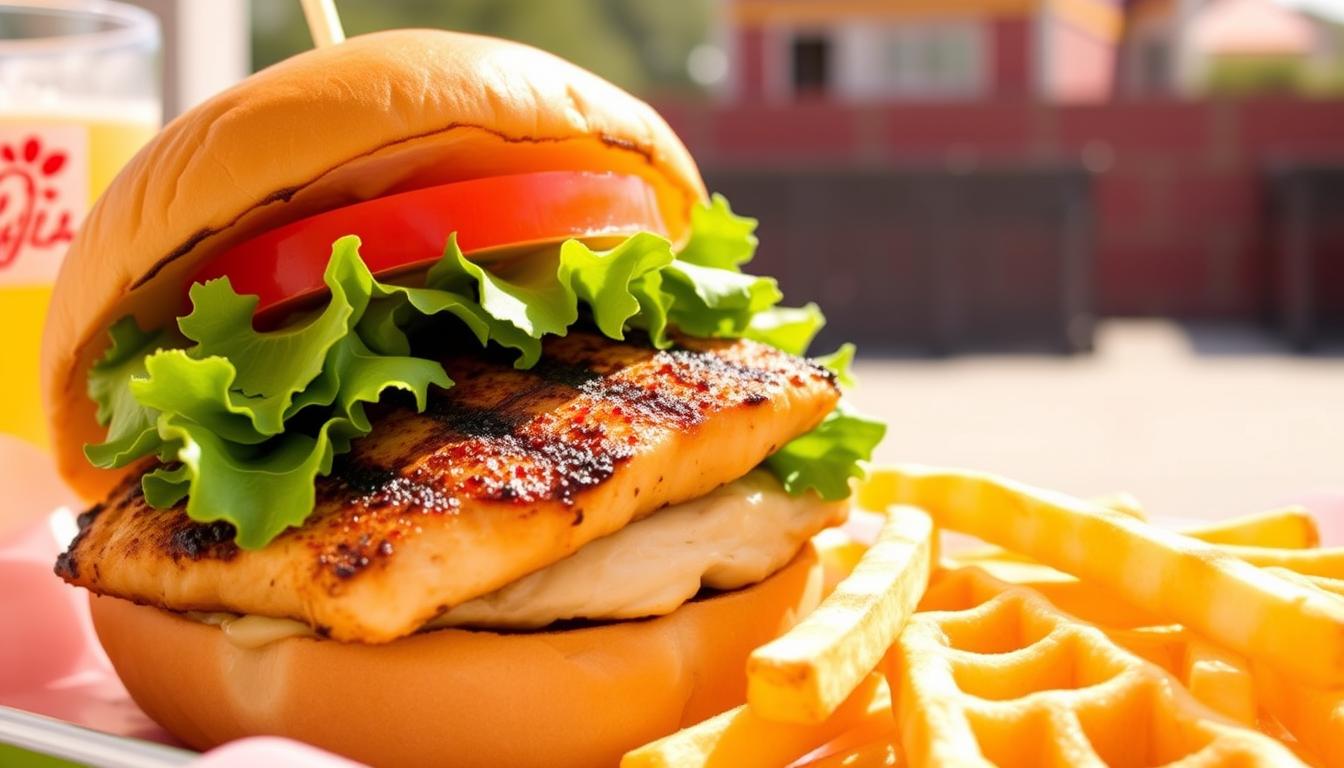 chick fil a menu grilled chicken sandwich