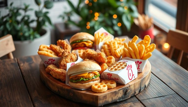 chick fil a menu heart trays