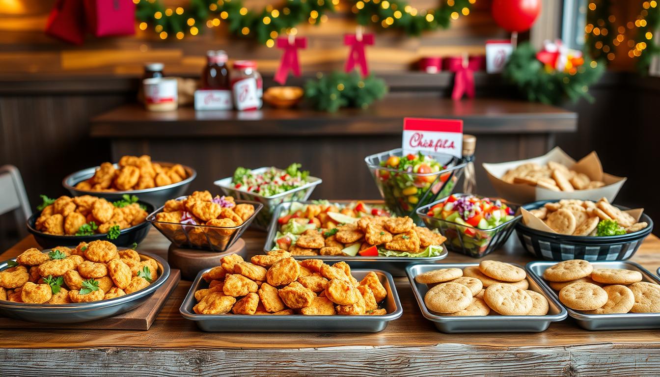 chick fil a menu party trays