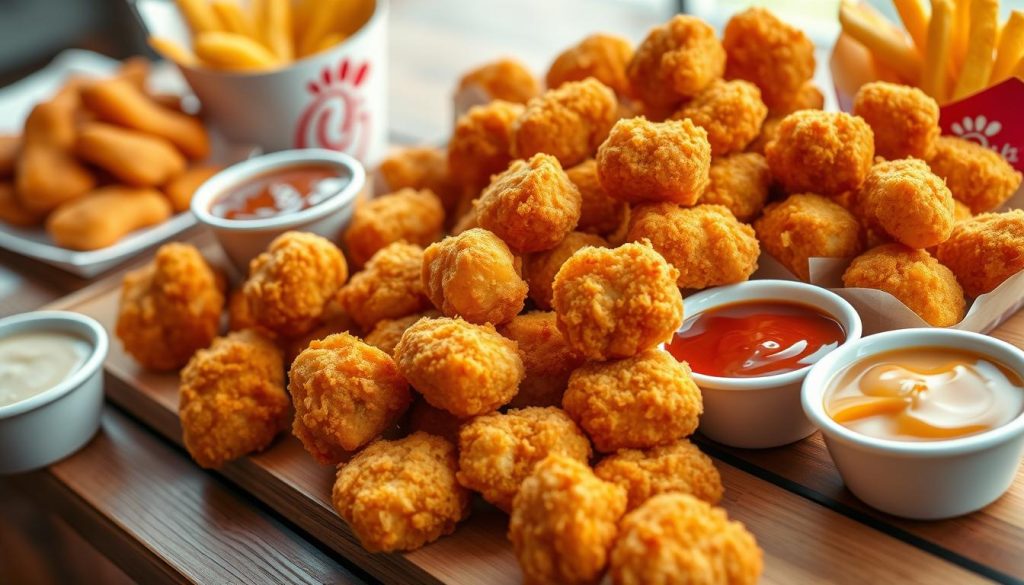 chick fil a nuggets menu