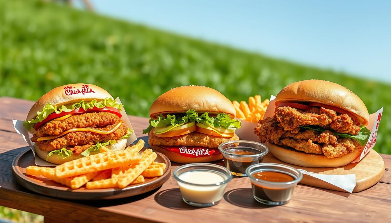 chick fil a sandwich menu