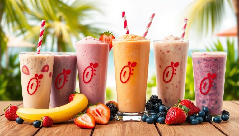 chick-fil-a smoothie menu