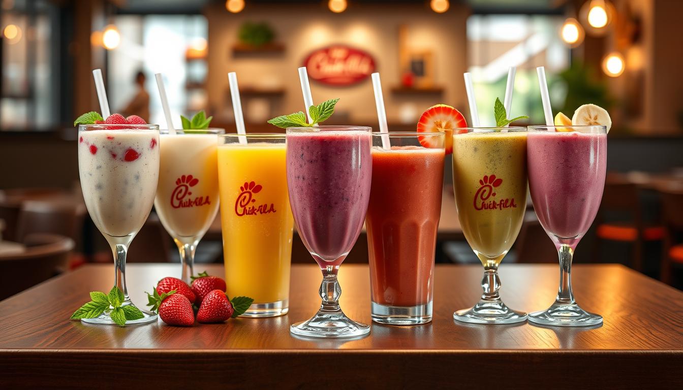 chick fil a smoothies menu