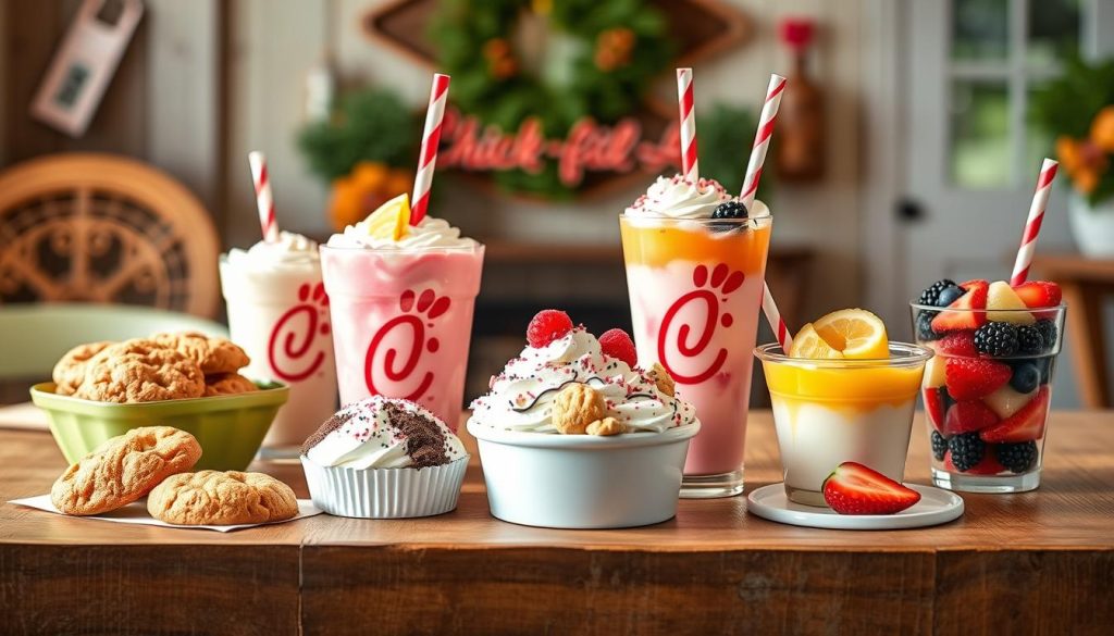 chick fil a sweet menu options