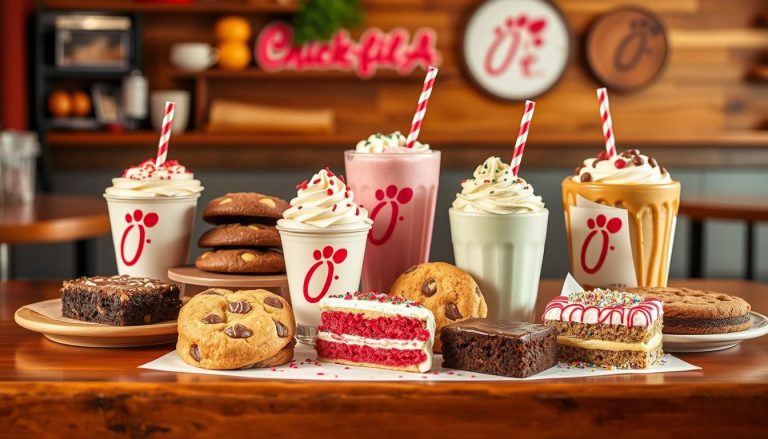 chick fil a treats menu