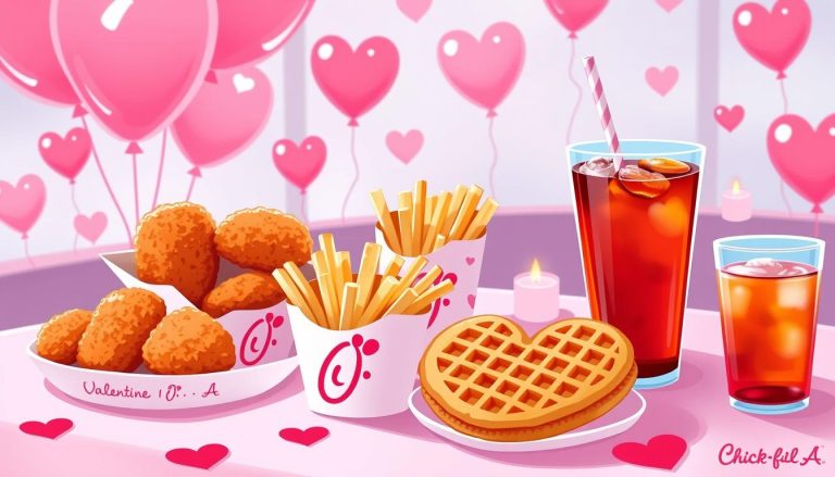 chick fil a valentine's day menu