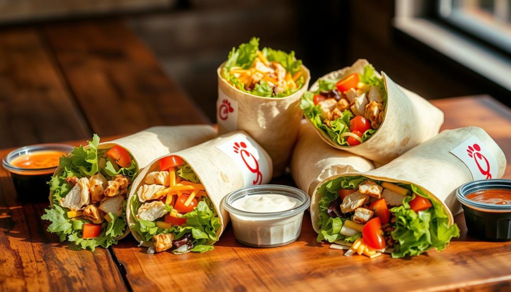 chick fil a wrap nutrition