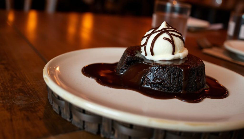 chocolate lava cake longhorn steakhouse