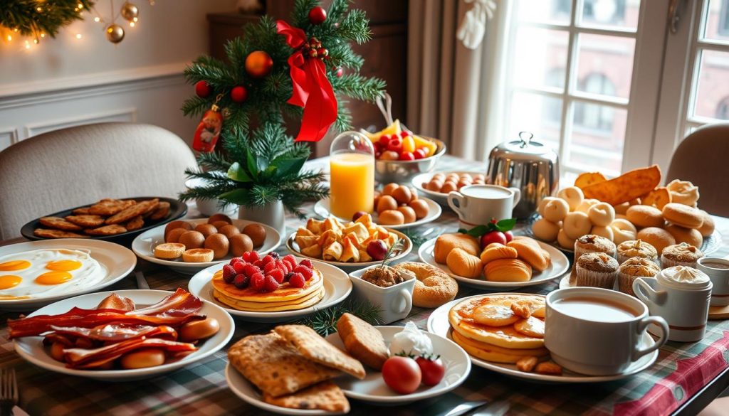 christmas breakfast buffet