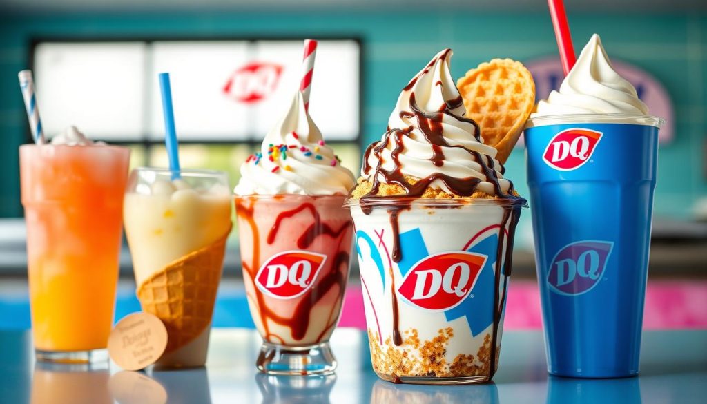 combo treats options at Dairy Queen