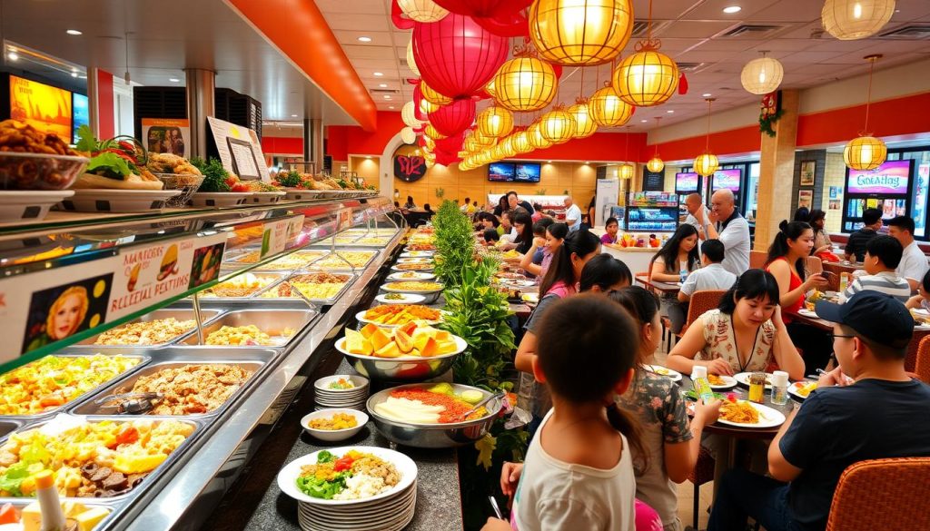 compare buffet restaurants