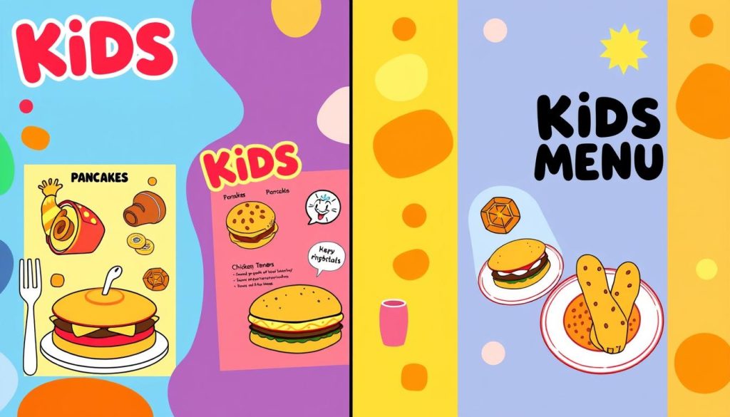 comparison of kids menus