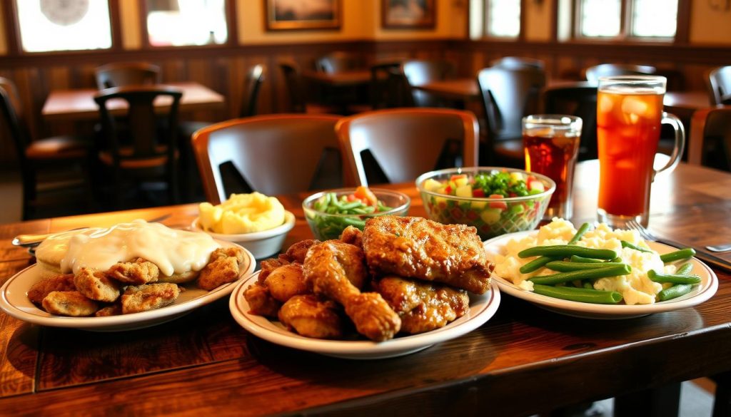 cracker barrel dinner portions