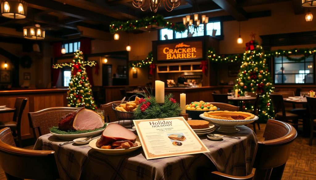 cracker barrel holiday menu how to order