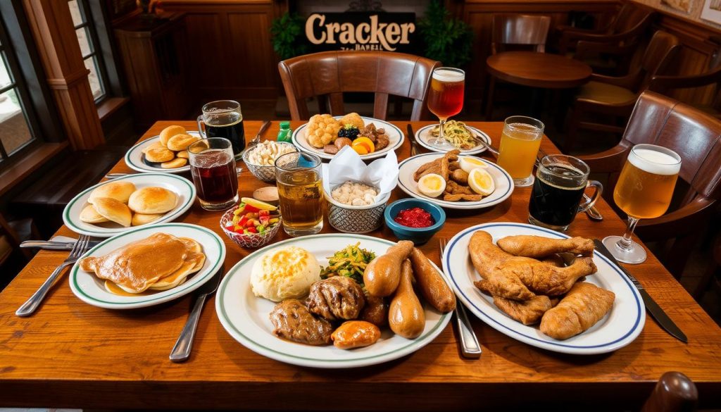 cracker barrel menu options to order online