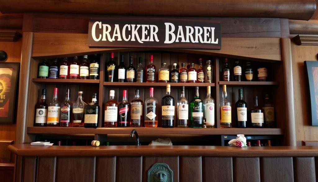 cracker barrel spirits selection