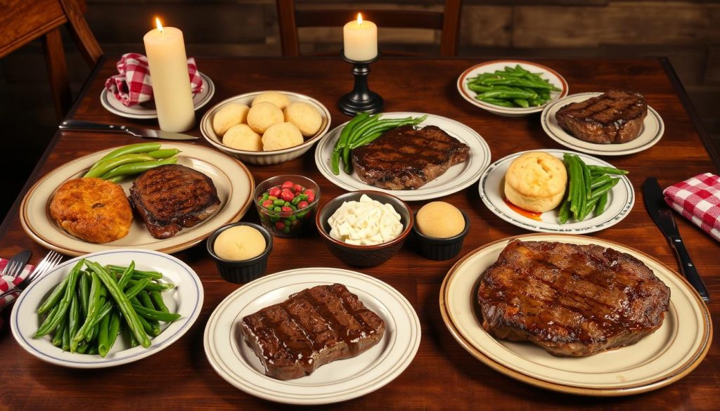 cracker barrel steak entrees