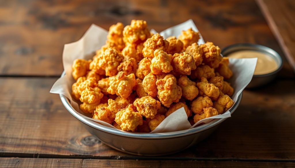 crispy popcorn chicken