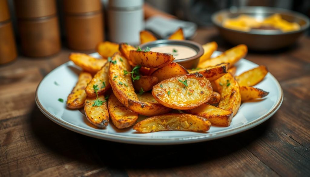 crispy potato wedges recipe