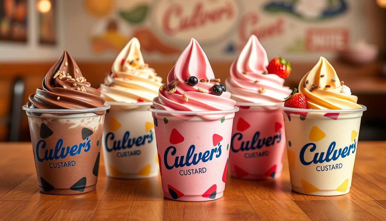 culver's custard menu