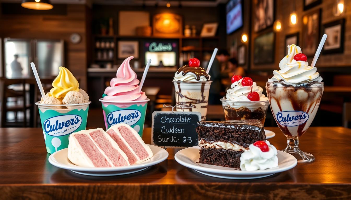 culver's desserts menu with prices