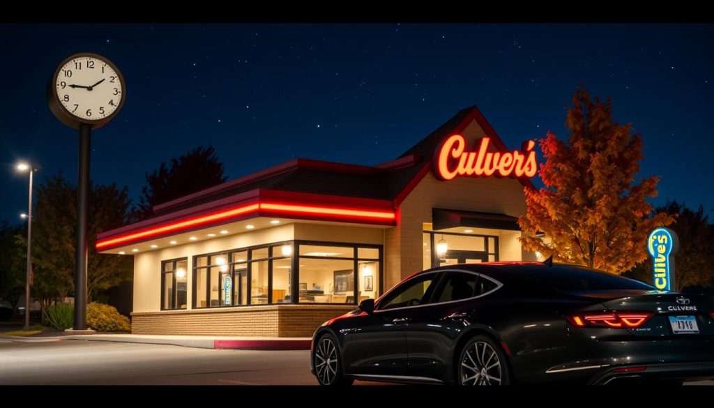 culver's drive thru hours