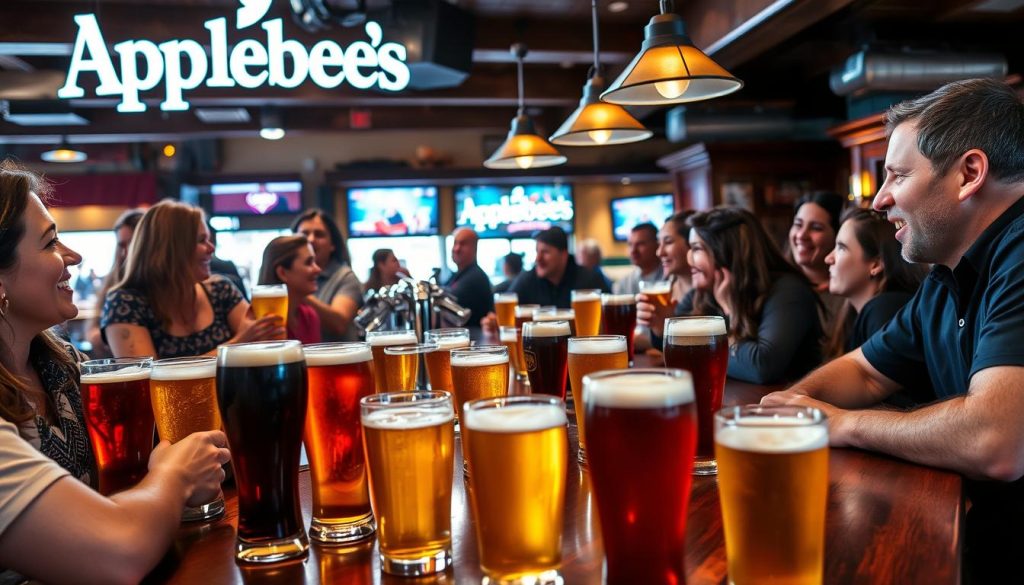 customer experiences applebee's beer