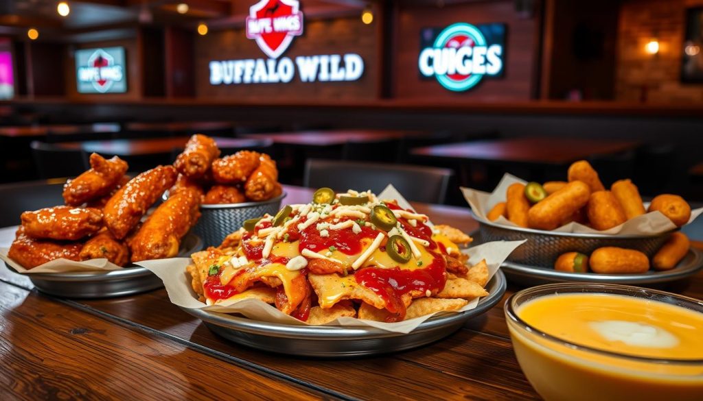 customer favorites on buffalo wild wings late night menu