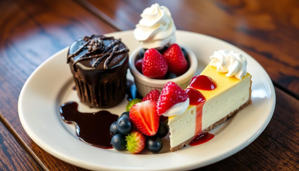 customer favorites on the Outback dessert menu