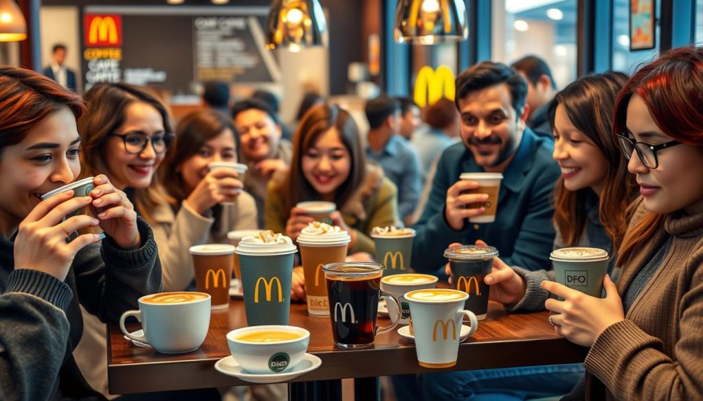 customer reviews McDonald's coffee choices