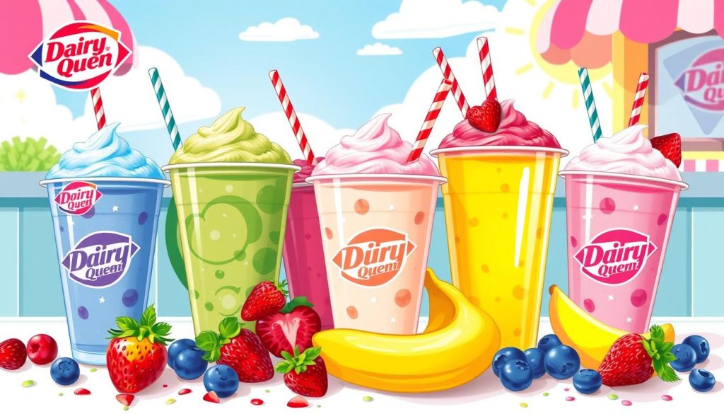 customer reviews and smoothie ratings on Dairy Queen Smoothies